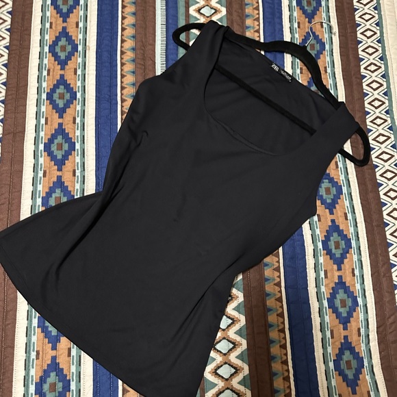 3/25$ Black top ZARA / size M/L - Picture 4 of 10